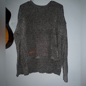 Simply Southern gray chenille sweater